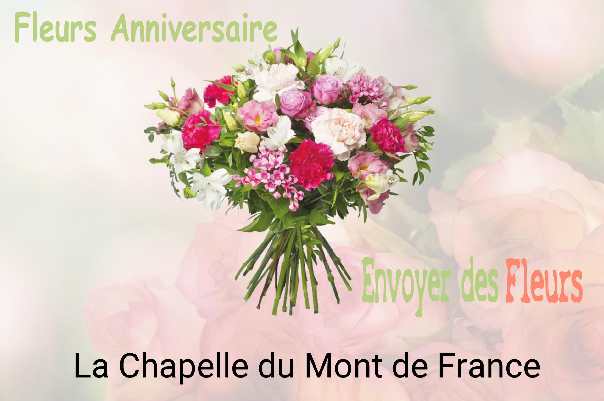 Bouquet de fleurs d’anniversaire livré à La Chapelle-du-Mont-de-France